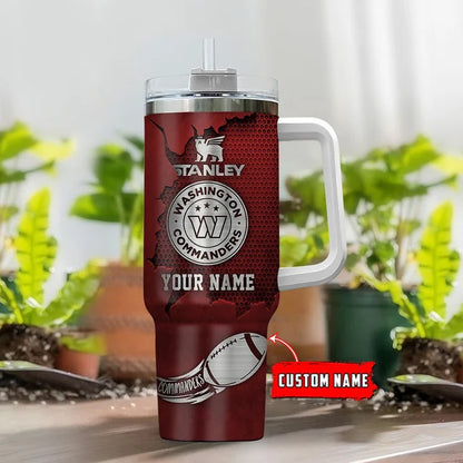 [SPECIAL OFFER] NEW CUSTOMIZED NFL12 WTC WASHINGTON COMMANDERS TUMBLER CUP