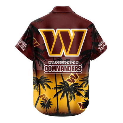 [SPECIAL OFFER] NEW CUSTOMIZED NFL12 WTC WASHINGTON COMMANDERS UNISEX HAWAIIAN SHIRT & SHORTS SET