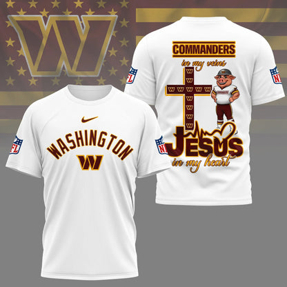 [SPECIAL OFFER] NEW CUSTOMIZED NFL12 WTC WASHINGTON COMMANDERS T-SHIRT | MULTIPLE COLORS AVAILABLE