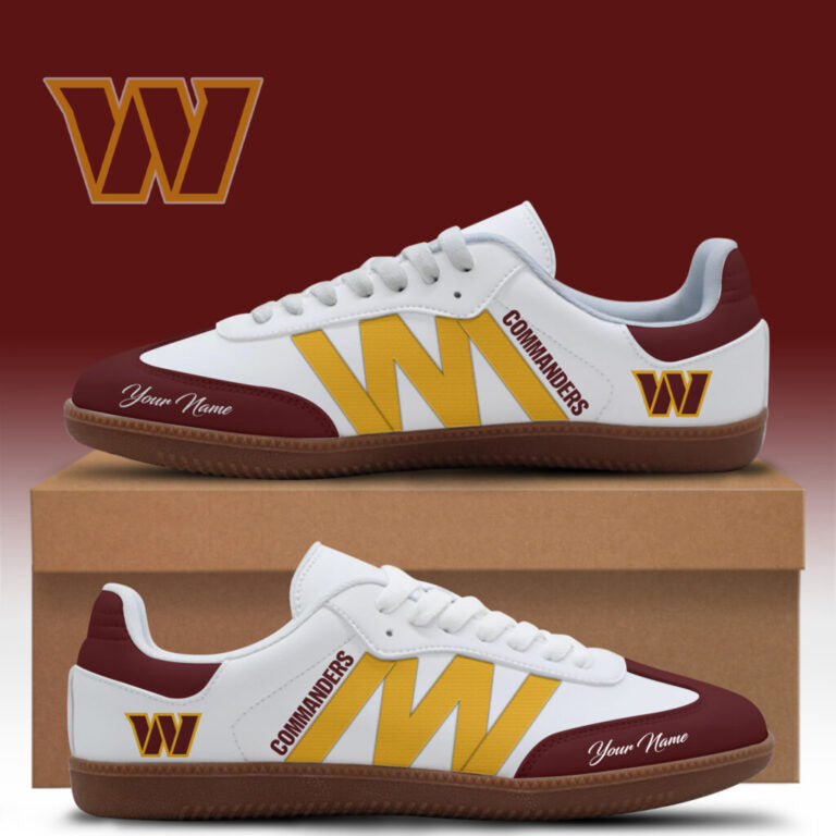 [SPECIAL OFFER] NEW CUSTOMIZED NFL12 WTC WASHINGTON COMMANDERS CLASSIC SNEAKERS