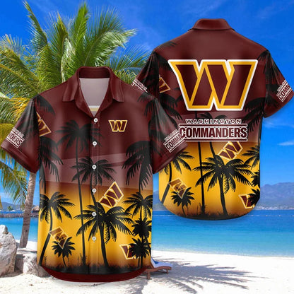 [SPECIAL OFFER] NEW CUSTOMIZED NFL12 WTC WASHINGTON COMMANDERS UNISEX HAWAIIAN SHIRT & SHORTS SET