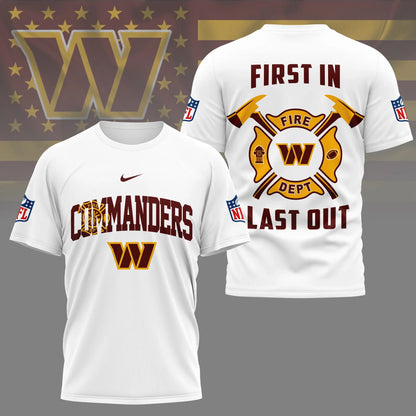 [SPECIAL OFFER] NEW CUSTOMIZED NFL12 WTC WASHINGTON COMMANDERS T-SHIRT | MULTIPLE COLORS AVAILABLE
