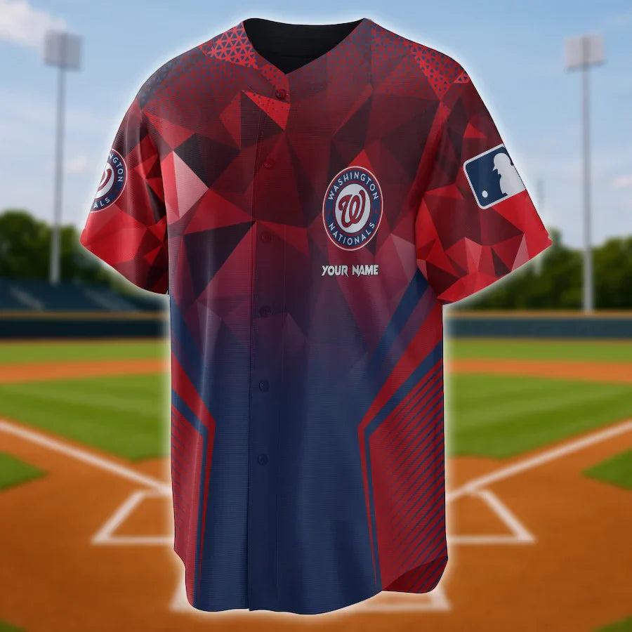 [FLASH SALE] NEW CUSTOMIZED MLB28 WA NATIONALS BASEBALL JERSEY