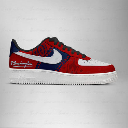[FLASH SALE] NEW CUSTOMIZED MLB28 WA NATIONALS AF1 SHOES