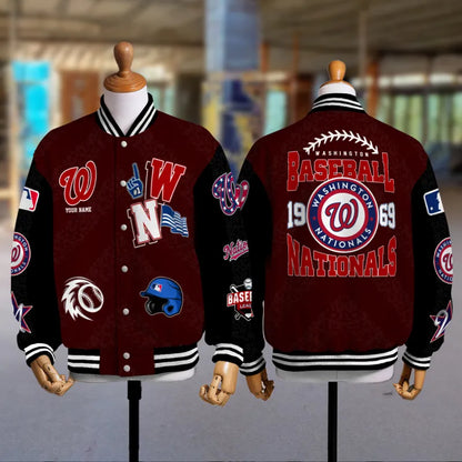 [FLASH SALE] NEW CUSTOMIZED MLB28 WNS WASHINGTON NATIONALS UNISEX T-SHIRT, POLO, HOODIE & JACKETS