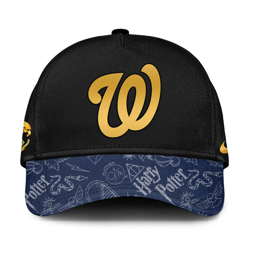 [FLASH SALE] NEW CUSTOMIZED MLB28 WA NATIONALS x HARRY POTTER BASEBALL JERSEY & CAP