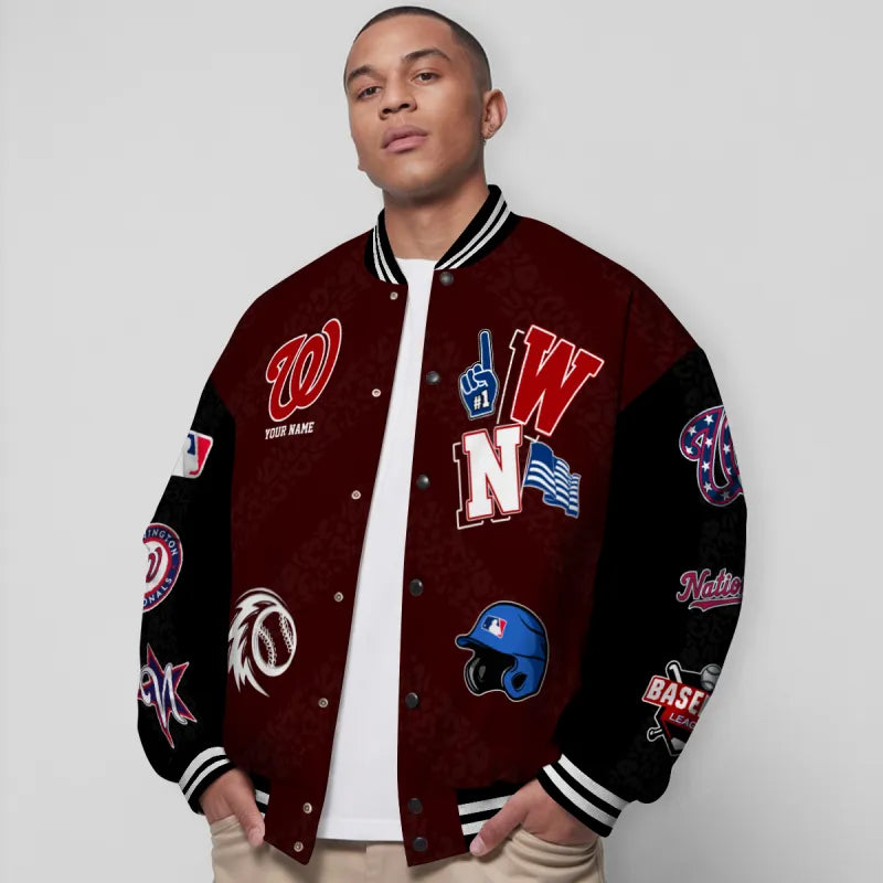 [FLASH SALE] NEW CUSTOMIZED MLB28 WNS WASHINGTON NATIONALS UNISEX T-SHIRT, POLO, HOODIE & JACKETS