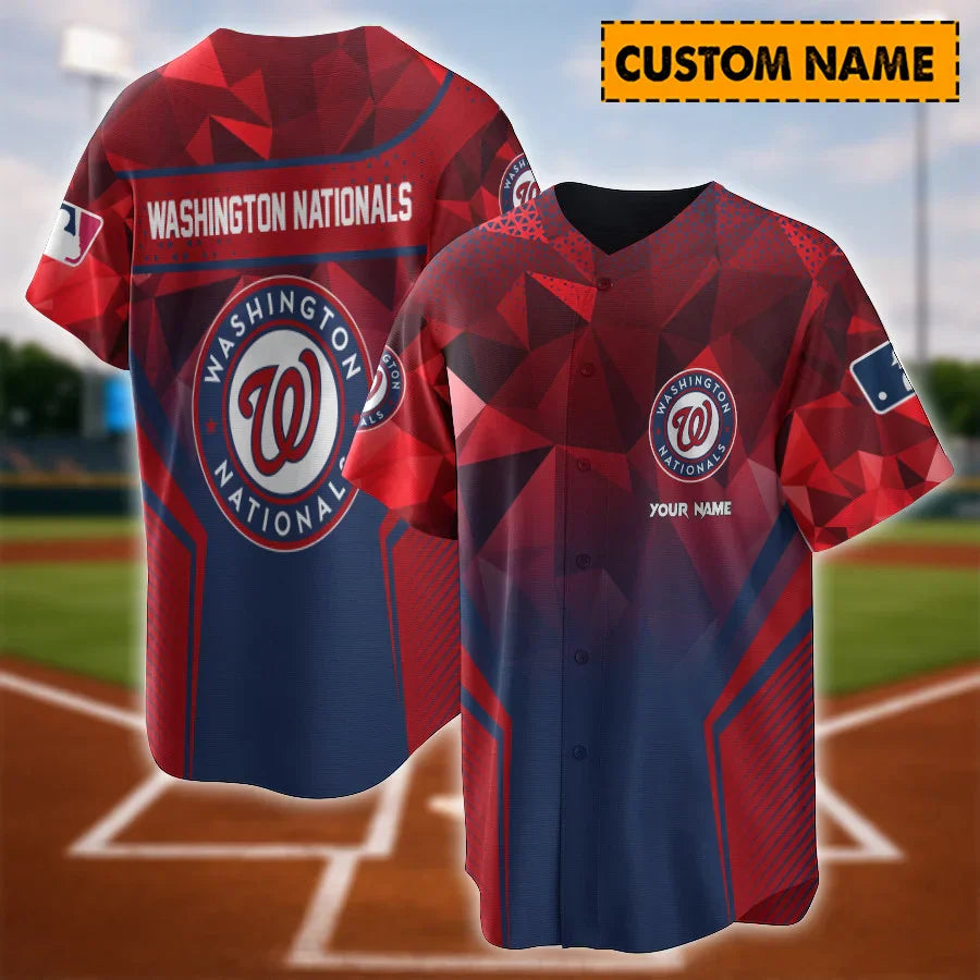 [FLASH SALE] NEW CUSTOMIZED MLB28 WA NATIONALS BASEBALL JERSEY
