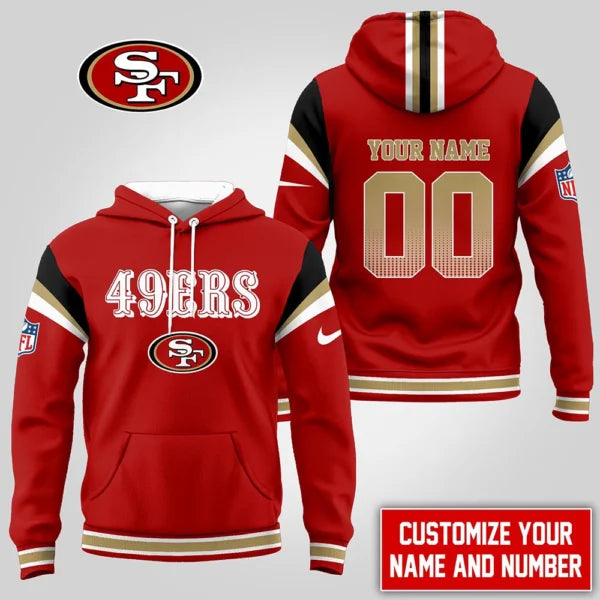 [SPECIAL OFFER] NEW CUSTOMIZED NFL11 SF49 SAN FRANCISCO 49ERS T-SHIRT, HOODIE, ZIP HOODIE