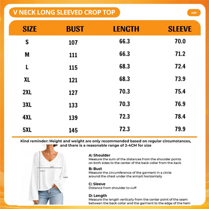 [FLASH SALE] NEW CUSTOMIZED MLB26 CWS CHICAGO WHITE SOX V-NECK LONG SLEEVED CROP TOP