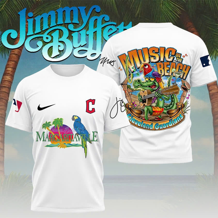 [FLASH SALE] NEW CUSTOMIZED MLB13 CGS CLEVELAND GUARDIANS x JIMMY BUFFETT T-SHIRT, HOODIE, ZIP HOODIE