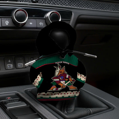 [SUPER SALE] NEW CUSTOMIZED NHL30 AZC ARIZONA COYOTES AUTOMOTIVE HOODIE SHIFT KNOB COVER