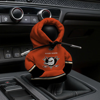 [SUPER SALE] NEW CUSTOMIZED NHL09 AHD ANAHEIM DUCKS AUTOMOTIVE HOODIE SHIFT KNOB COVER