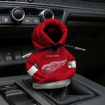 [SUPER SALE] NEW CUSTOMIZED NHL22 DRW DETROIT RED WINGS AUTOMOTIVE HOODIE SHIFT KNOB COVER
