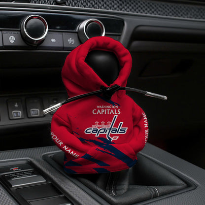 [SUPER SALE] NEW CUSTOMIZED NHL10 WCP WASHINGTON CAPITALS AUTOMOTIVE HOODIE SHIFT KNOB COVER