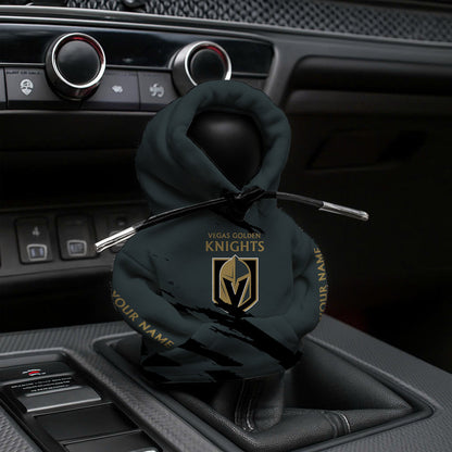 [SUPER SALE] NEW CUSTOMIZED NHL04 VGK VEGAS GOLDEN KNIGHTS AUTOMOTIVE HOODIE SHIFT KNOB COVER