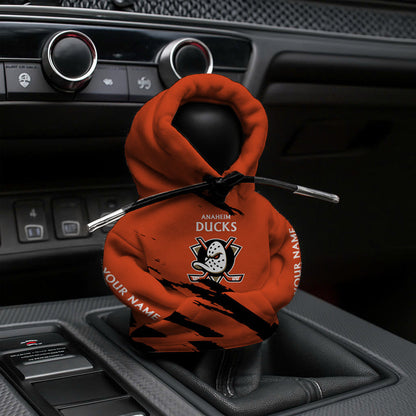 [SUPER SALE] NEW CUSTOMIZED NHL09 AHD ANAHEIM DUCKS AUTOMOTIVE HOODIE SHIFT KNOB COVER