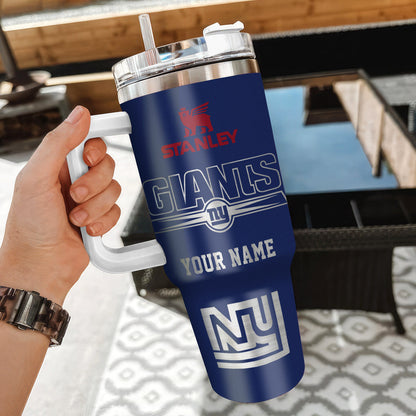 [SPECIAL OFFER] NEW CUSTOMIZED NFL32 NYG NEW YORK GIANTS 40 OZ TUMBLER