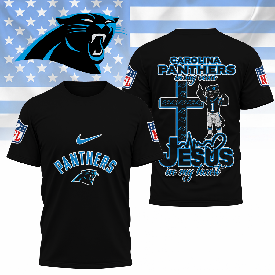[SPECIAL OFFER] NEW CUSTOMIZED NFL23 CLP CAROLINA PANTHERS T-SHIRT | MULTIPLE COLORS AVAILABLE