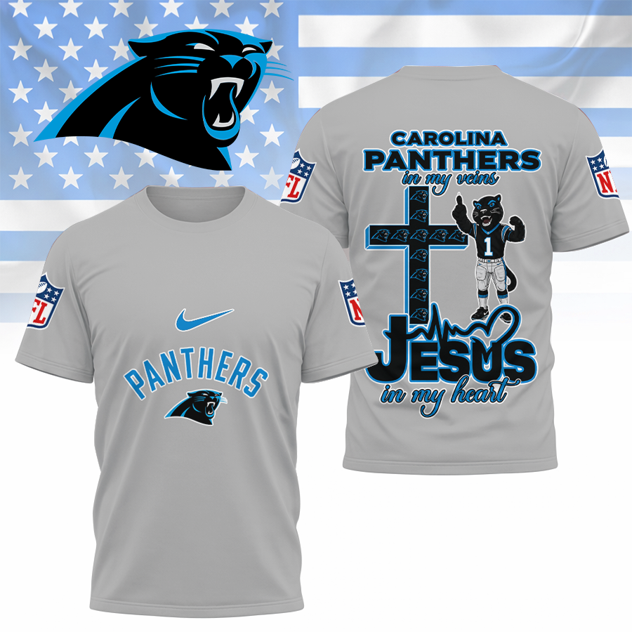 [SPECIAL OFFER] NEW CUSTOMIZED NFL23 CLP CAROLINA PANTHERS T-SHIRT | MULTIPLE COLORS AVAILABLE
