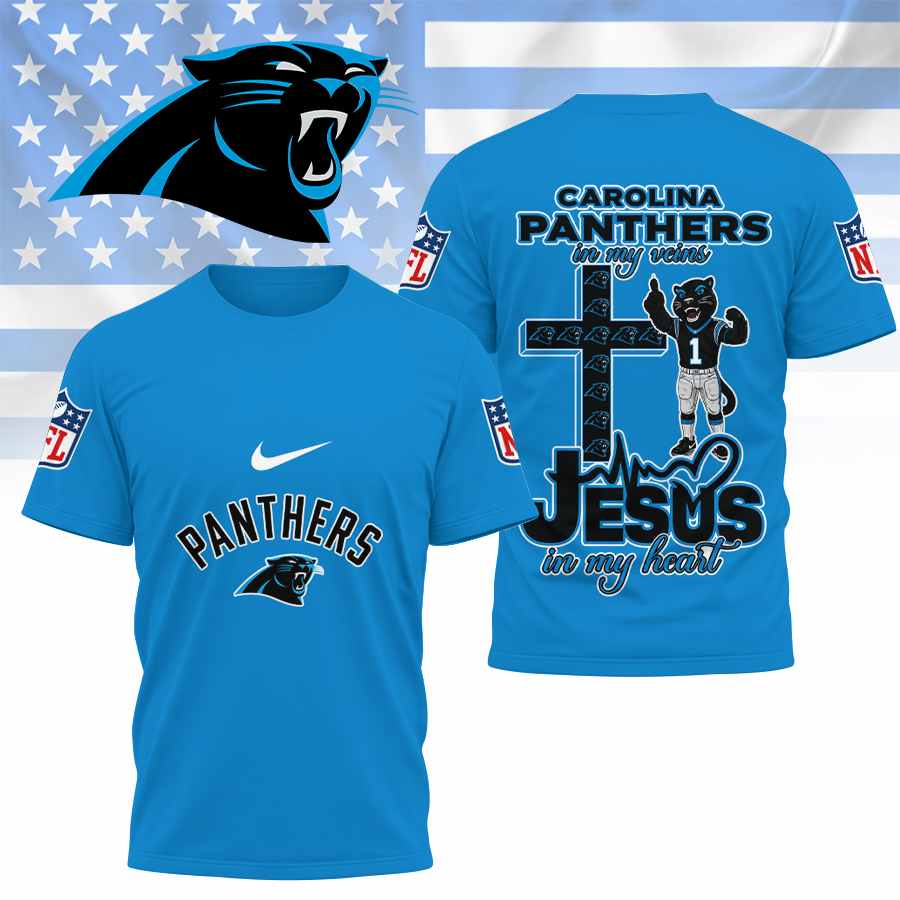 [SPECIAL OFFER] NEW CUSTOMIZED NFL23 CLP CAROLINA PANTHERS T-SHIRT | MULTIPLE COLORS AVAILABLE